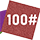 100 Grit Sandpaper Sheets