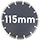 115mm Concrete Cutting Discs