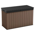 Garden Storage Boxes with Wood Effect