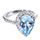 Topaz prsteny