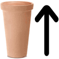 Vysoké květináče