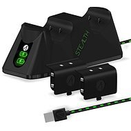 STEALTH Twin Charging Dock + Battery Packs - Black - Xbox - Ladestation