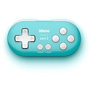 8BitDo Zero 2 Wireless Controller - Turquoise Edition - Nintendo Switch - Gamepad