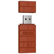 8BitDo USB Wireless Adapter 2 - Brown - Nintendo Switch / PC - Bluetooth adapter