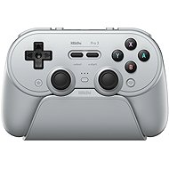 8BitDo Pro 3 Bluetooth Gamepad - Gray - Nintendo Switch / PC - Gamepad