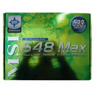MSI 648 Max-F (MS-6585) SIS 648 LAN DDR sc478 retail - Motherboard