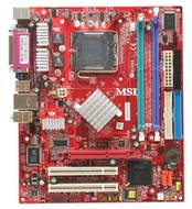 MSI 865GVM3-V (MS-7101), i865GV/ICH6, VGA + AGR, DDR400, S-ATA, LAN, bulk, sc775 - Motherboard