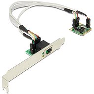 Delock MiniPCIe PCIe half size 1 x Gigabit LAN I / O - Network Card
