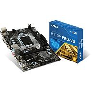 MSI H110M PRO-VD - Motherboard
