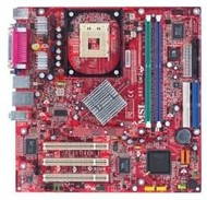 MSI 865GVM-LS (MS-6743GV) i865GV/ICH5 DualChannel DDR400 SATA, USB2.0, int. VGA, LAN sc478, mATX - Motherboard