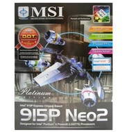 MSI 915P NEO2-Platinum (MS-7028 v1.0A), 915P/ICH6R DualChannel DDR2 533 SATA RAID, FW, USB2.0, GLAN  - Motherboard