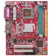 MSI PM8M2-V (MS-7071), VIA P4M800, 2xDDR400, AGP8x, ATA133, SATA, USB2.0, LAN, ATX, sc775 - Motherboard