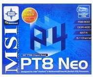 MSI PT8 NEO-LSR (MS-6799) VIA PT800 DDR400 USB2.0 SATA LAN sc478 - Motherboard