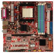 MSI RS482M4-ILD (MS-7191) - ATI Xpress 200 DualCh DDR 8ch audio VGA+PCIe x16 SATA FW LAN DVI sc939 - Motherboard