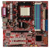 MSI RS482M4-L (MS-7191) - ATI Xpress 200 DualCh DDR 8ch audio VGA+PCIe x16 SATA LAN sc939 - Motherboard