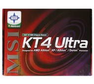 MSI KT4 Ultra FISR (MS-6590) ViaKT400 DDR400 LAN scA - Motherboard