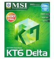 MSI KT6 Delta-FIS2R (MS-6590 v.2) Via KT600 DDR400 SATA PROMISE RAID FW GLAN scA - Motherboard