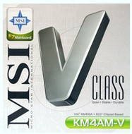 MSI KM4AM-V (MS-7061) ViaKM400 int. VGA+AGP8x DDR LAN mATX scA - Motherboard