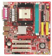 MSI K8MM3-V (MS-7181) VIA K8M800 int. VGA+AGP8x DDR SATA RAID LAN ATX sc754 bulk - Motherboard