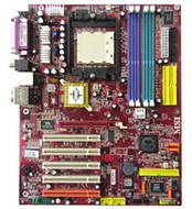 MSI K8T NEO2-FIR (MS-6702E) VIA KT800Pro DDR SATA RAID GLAN 7.1 audio sc939 - Motherboard