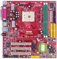 MSI K8N-M FISR (MS-7034) nForce3 250 DDR USB2.0 FW 6ch audio GLAN mATX sc754 - Motherboard