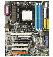 MSI K8N SLi-Platinum (MS-7100) - nForce4 SLi DualCh DDR Creative audio 2xPCIe x16 SATA II GLAN, sc93 - Motherboard