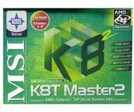 MSI K8T MASTER2-FAR VIA K8T800 DDR sc940 dual - Motherboard