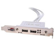 MSI D-Bracket, 2x USB + D-LED diagnostické diody - -