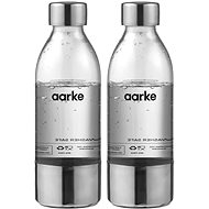 Aarke PET Water Bottle 0,45l (2-Pack) - Soda Maker Bottle