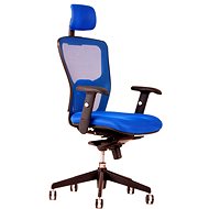 DIKE with headrest blue - Office Chair