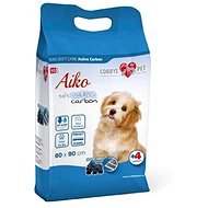 Cobbys Pet – AIKO Soft Care Active Carbon plenky pre psov s aktívnym uhlím, 60 × 90 cm, 10 ks - Absorpčná podložka