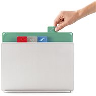 Joseph Joseph Chopsticks with stand Index Large 60151 Silver/Coast 34×24cm - Cutting Board
