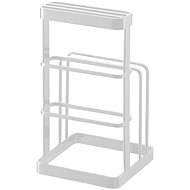 Yamazaki Stojan na nože a prkénka Tower 6775 bílý - Knife Block