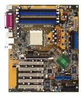ASUS SK8N, nForce3 Pro150, ATA133, SATA RAID, Dualch. DDR333, AGP8x, USB2.0, 6ch audio, Sc940 - Motherboard