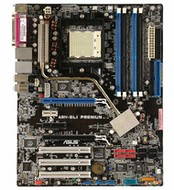 ASUS A8N-SLI PREMIUM, nForce4 SLi, DualChannel DDR400, PCIe x16, SATA II, RAID, FW, 2xGLAN 8ch audio - Motherboard
