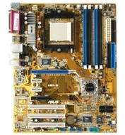 ASUS A8N-E, nForce4 Ultra, ATA133, SATA II, RAID, DualChannel DDR400, PCIe x16, USB2.0, GLAN, sc939 - Motherboard