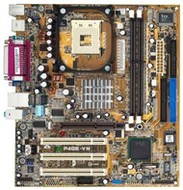 ASUS P4GE-VM i845GE, P4, AGP 4x, intgr. VGA, DDR, USB2.0, 6ch audio, LAN mATX - Motherboard