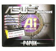 ASUS P4P8X i865P/ICH5R, AGP8x, DualCh DDR333(400), ATA100, SATA, USB2.0, GLAN, ATX - Motherboard