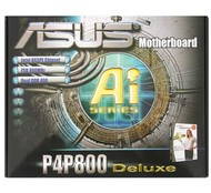 ASUS P4P800 DELUXE - i865PE/ICH5R, AGP8x, DualCh DDR400, ATA133, SATA, RAID, USB2.0, FW, GLAN - Motherboard