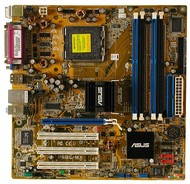 ASUS P5GL-MX - 915GL/ICH6, VGA + PCIe x16, DualCh DDR400, ATA133, SATA, 8ch audio, USB2.0, LAN - Motherboard
