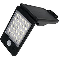 Aca Lighting LED solar luminaire ELISA with motion sensor 2W/200lm/Li-on 3,7V/1mAh, black - Wall Lamp