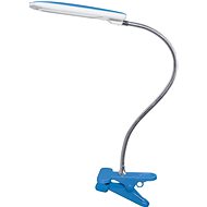 LED table lamp with switch and clip BAZ 5W/230V/4000K/340Lm/120°/IP20, blue - Table Lamp