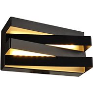 LED wall lamp MILANO 12W/230V/3000K/960Lm/270°/IP20, black - LED Light