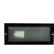 Vonkajšie zápustné svietidlo AC045GL64B max. 40 W/E27/IP54, čierne - Záhradné osvetlenie