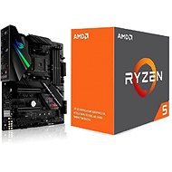 ASUS akciós csomag  MB ROG STRIX X470-F GAMING + CPU AMD RYZEN 5 1600X - Szett