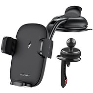 ACEFAST Multi-function Wireless Charging Car Holder BLACK - Phone holder