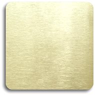 Accept Pictogram "Empty" (80 × 80mm) (Gold Plate) - Sign
