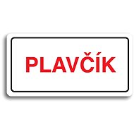 Accept Pictogram "FLOAT II" (160 × 80mm) (White Plate - Colour Print) - Sign