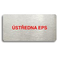 Accept Pictogram "EPS CONTROL PANEL" (160 × 80mm) (Silver Plate - Colour Print without Frame) - Sign