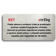 Accept Pictogram EET - Normal Mode (160 × 80mm) (Silver Plate - Colour Print without Frame) - Sign